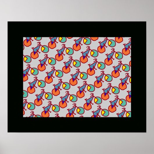 Radfahrer Poster (Vorne)