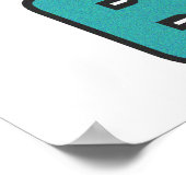 Radfahrer Poster (Ecke)