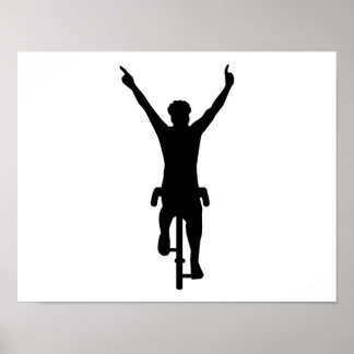 Radfahrer Poster