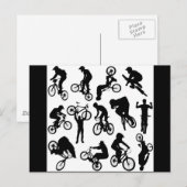 Radfahrer Postkarte (Vorne/Hinten)
