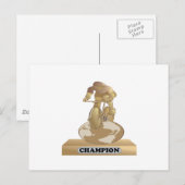 Radfahrer Postkarte (Vorne/Hinten)