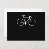 Radfahrer Postkarte (Vorne/Hinten)
