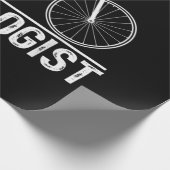 Radfahrer Radfahrer Radfahrer Geschenkpapier (Ecke)