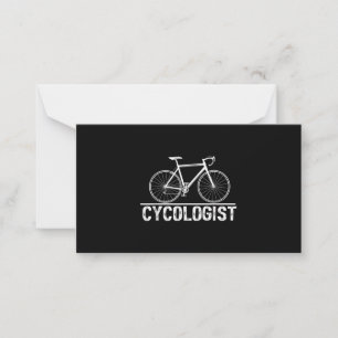 Radfahrer Radfahrer Radfahrer Mitteilungskarte