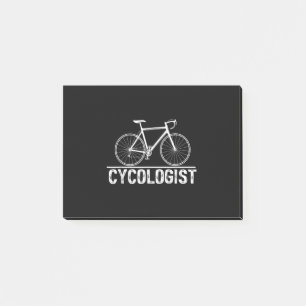 Radfahrer Radfahrer Radfahrer Post-it Klebezettel