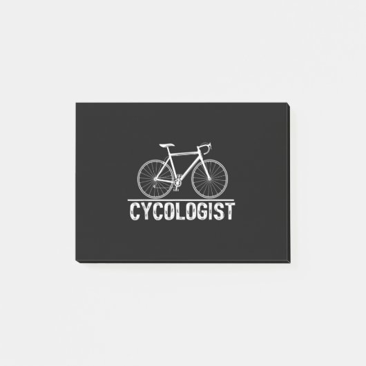 Radfahrer Radfahrer Radfahrer Post-it Klebezettel (Vorderseite)