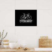 Radfahrer Radfahrer Radfahrer Poster (Küche)