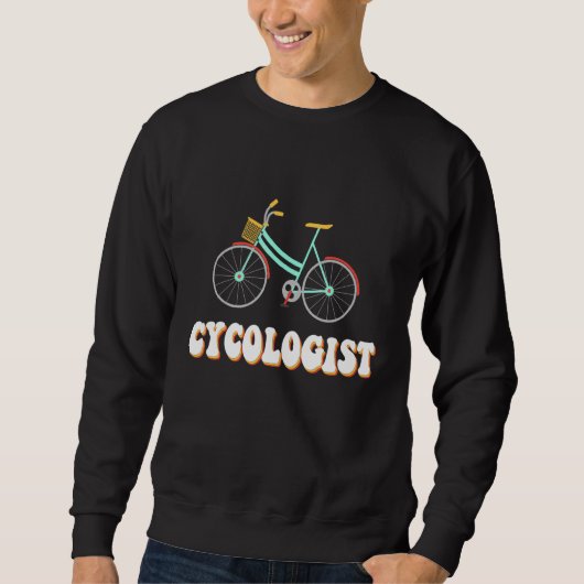 Radfahrer Radfahrer Radfahrer Retro Fami Sweatshirt (Vorderseite)