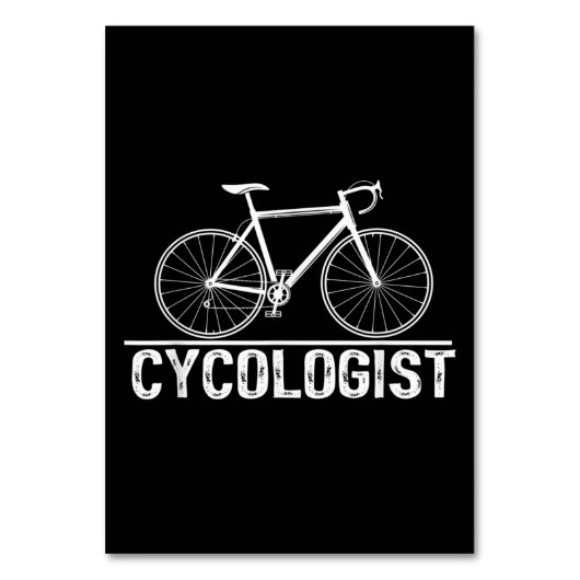 Radfahrer Radfahrer Radfahrer Tischnummer (Vorderseite)