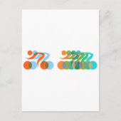 Radfahrer, Radfreaks Postkarte (Vorderseite)