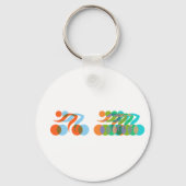 Radfahrer, Radfreaks Schlüsselanhänger (Vorderseite)