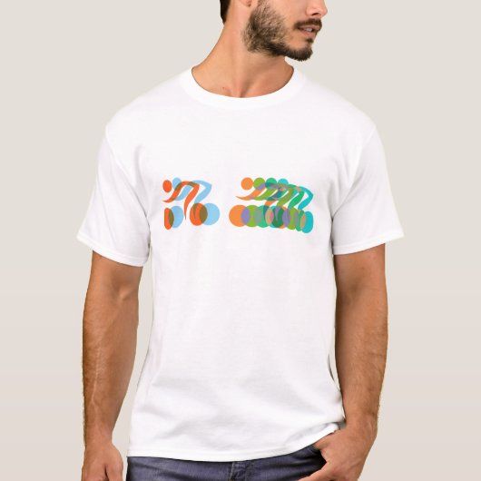 Radfahrer, Radfreaks T-Shirt (Vorderseite)