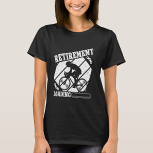 Radfahrer RENTNER LADEND Fahrradsport Lustiger Bik T-Shirt