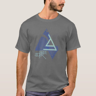 Radfahrer Retro Radtour Stadt T-Shirt