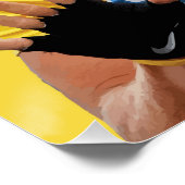 Radfahrer sind nicht vertrauenswürdig poster (Ecke)