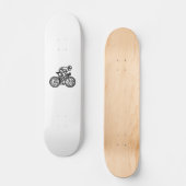 Radfahrer Skateboard (Vorderseite)