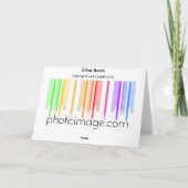 Radfahrer-Stiefel Karte (Rückseite)