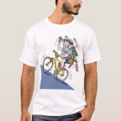 Radfahrer T-Shirt (Vorderseite)