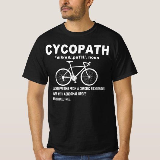 Radfahrer T-Shirt (Vorderseite)