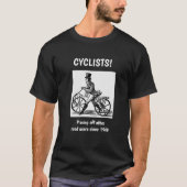 Radfahrer-T - Shirt (Vorderseite)