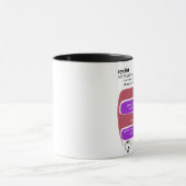 Radfahrer Tasse (Zentrum)