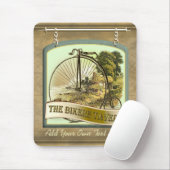 Radfahrer-Taverne-Kneipen-Zeichen Mousepad (Mit Mouse)