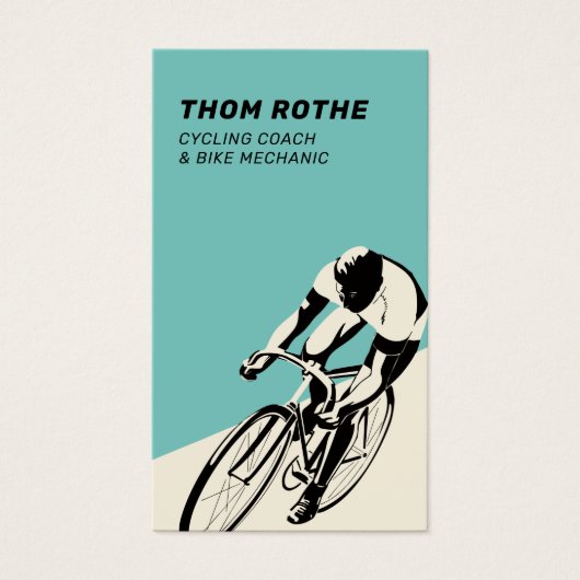 Radfahrer-Trainer/Trainer (Vorderseite)