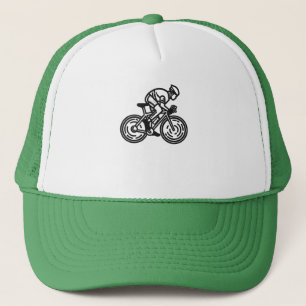 Radfahrer Truckerkappe