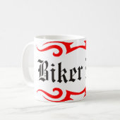 Radfahrer-Vater Kaffeetasse (Vorderseite Links)