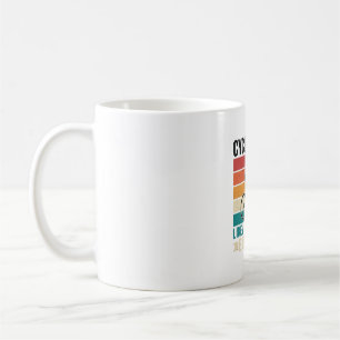 Radfahrer-Vater Vintage-Biker-Vater T-Shirt-Design Kaffeetasse
