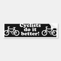 Radfahrer verbessert es