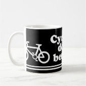 Radfahrer verbessert es kaffeetasse (Links)
