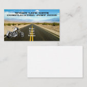 Radfahrer-Verein-Visitenkarte Visitenkarte (Vorne/Hinten)