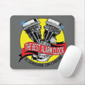 Radfahrer-Wecker Mousepad (Mit Mouse)