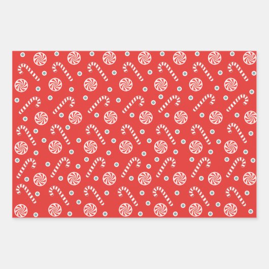 Radfahrer Weihnachten Geschenkpapier Set (Vorderseite 2)