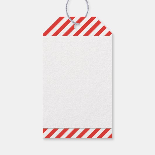 Radfahrer Weihnachtsgeschenke Tags Geschenkanhänger (Rückseite)