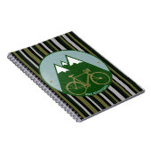 Radfahrerabenteuer, Berge Notizblock (Rechte Seite)