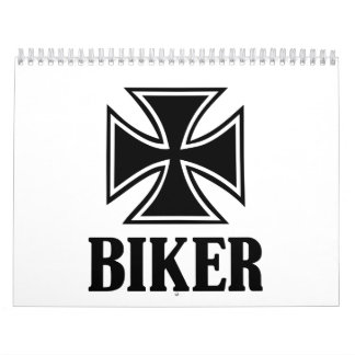 Radfahrereisenkreuz Kalender