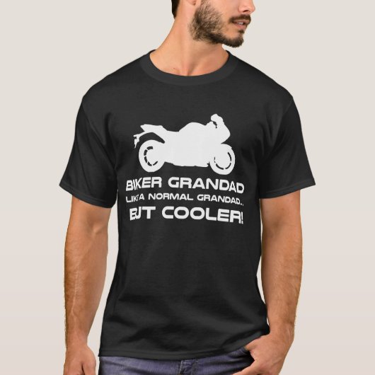 Radfahrergrandad-T-Shirt-Geschenk-lustiges T-Shirt (Vorderseite)