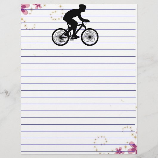Radfahrerin (Vorderseite)