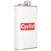 Radfahrerin Flachmann (Rechts)