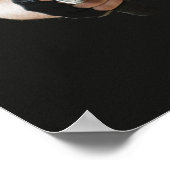 Radfahrerin Poster (Ecke)