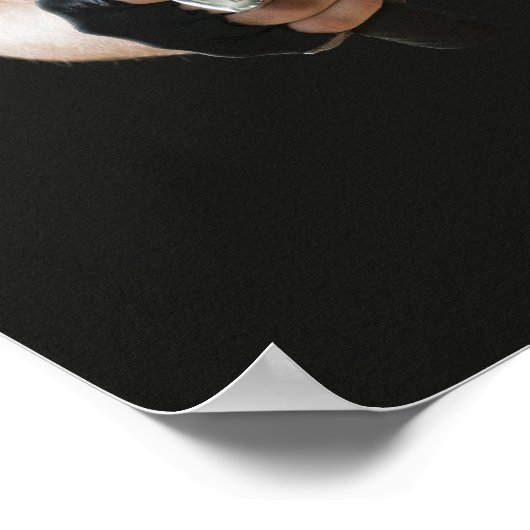 Radfahrerin Poster (Ecke)