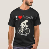 Radfahrerin T-Shirt (Vorderseite)