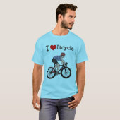 Radfahrerin T-Shirt (Vorne ganz)