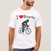 Radfahrerin T-Shirt (Vorderseite)