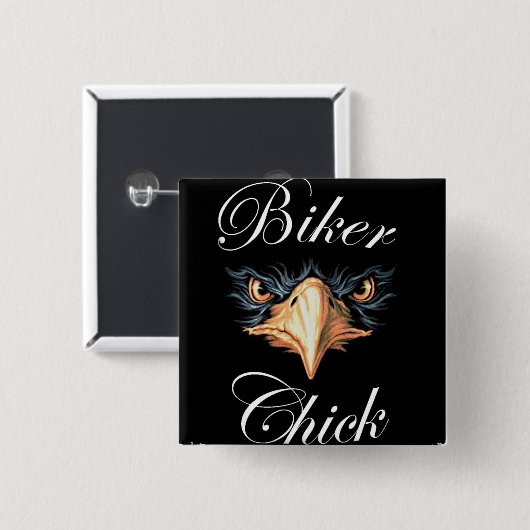 Radfahrerküken Button (Vorne & Hinten)