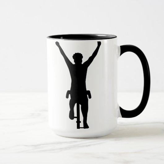 Radfahrersieger Tasse (Rechts)