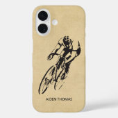 Radfahrerstraße mit Namen Case-Mate iPhone Hülle (Rückseite)