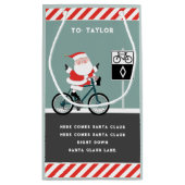 Radfahrerurlaub Kleine Geschenktasche Geschenktüte (Rückseite)